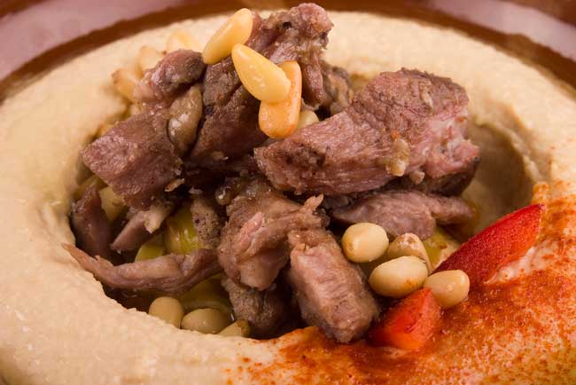 Healthy Shawarma hummus recipe